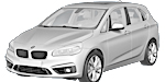 BMW F45 U1861 Fault Code